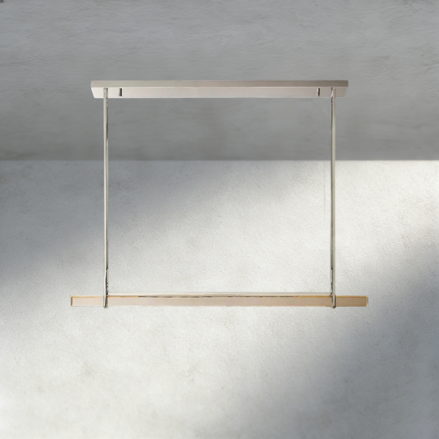 Audubon Crystal Linear Single Bar Chandelier - Manohaus