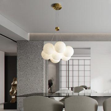 Alabaster Anne Ceiling Pendant 7 / 19 Lights