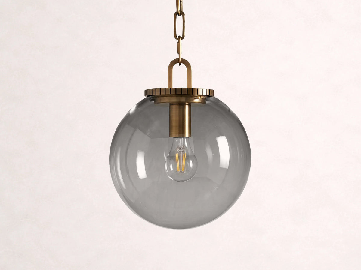 Wescott Globe Pendant with Chain