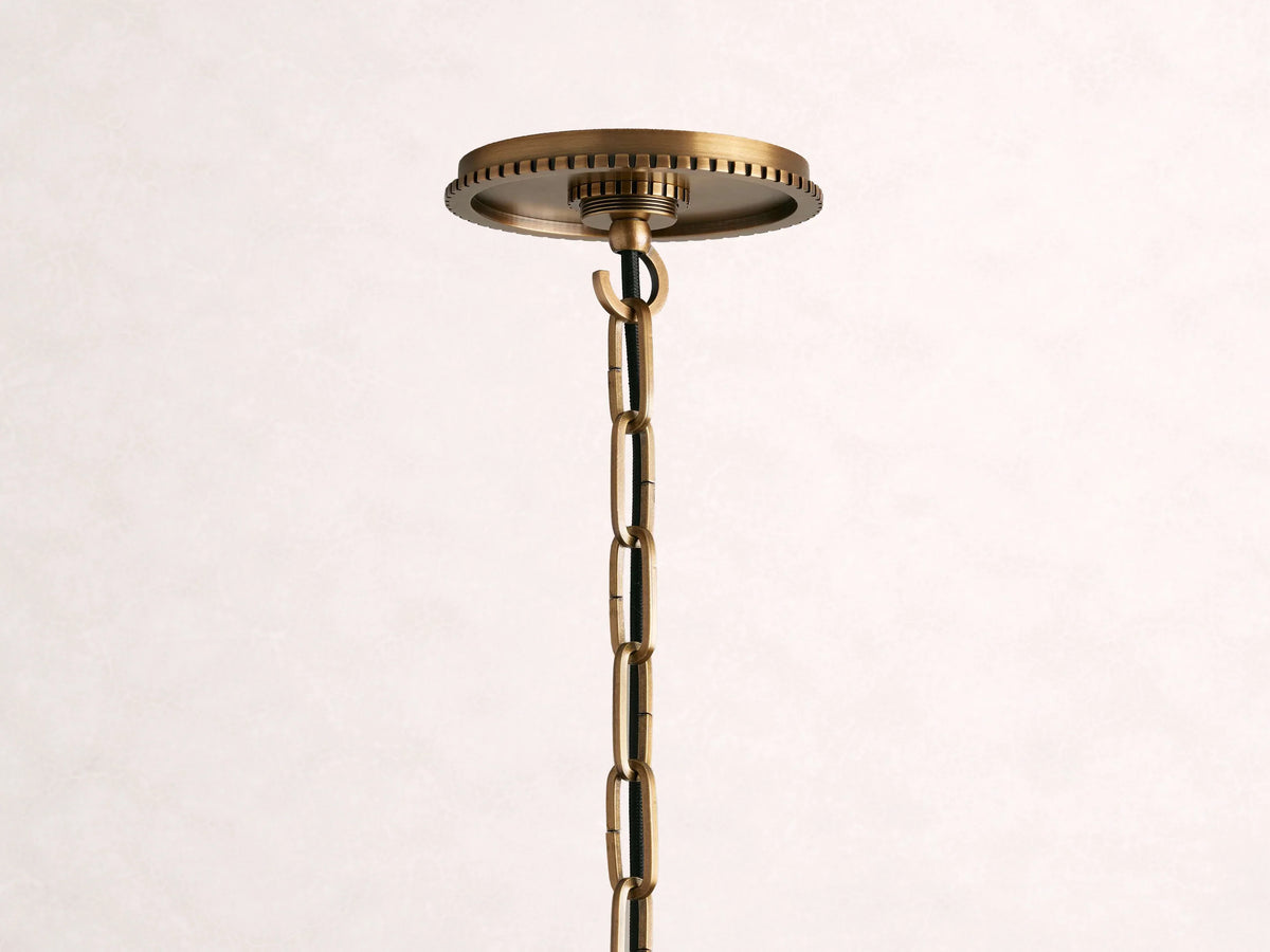 Wescott Globe Pendant with Chain