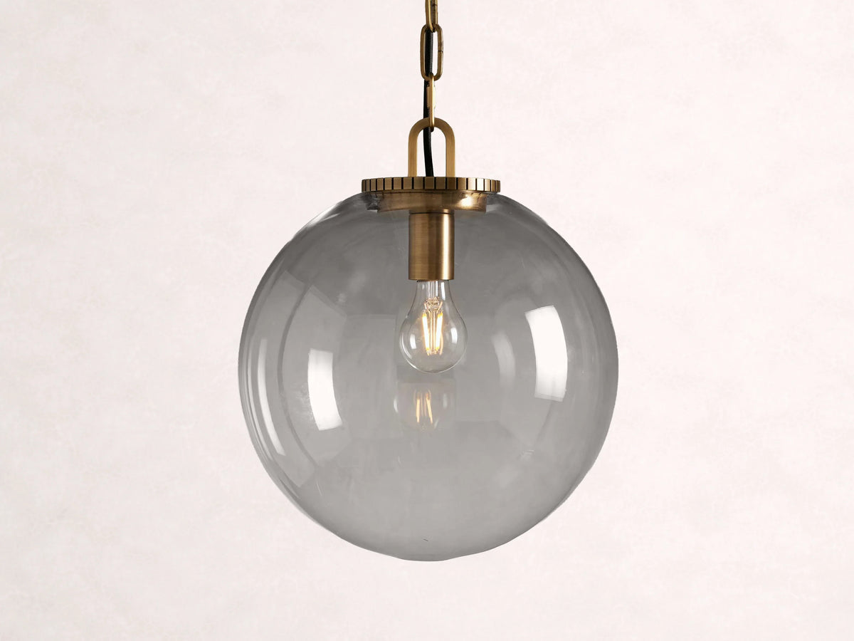Wescott Globe Pendant with Chain