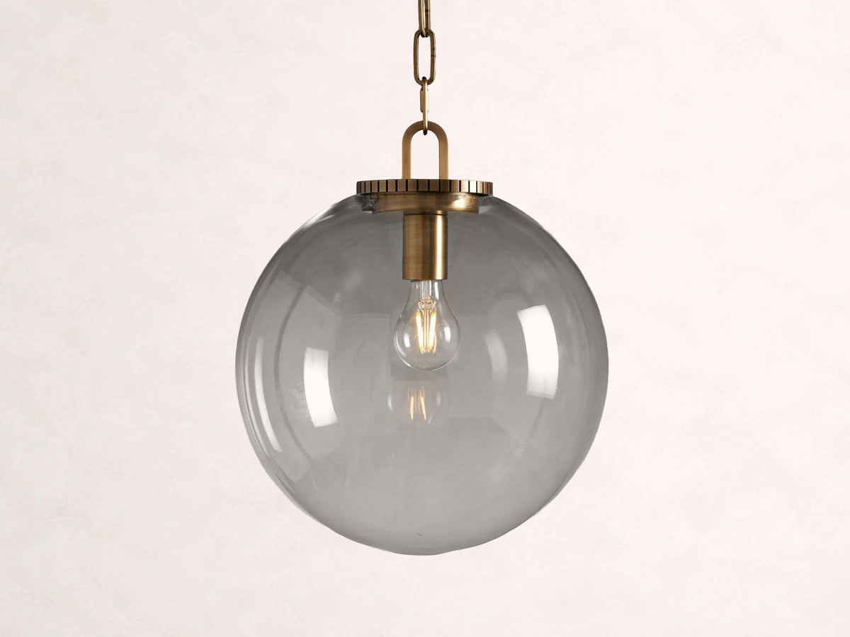 Wescott Globe Pendant with Chain