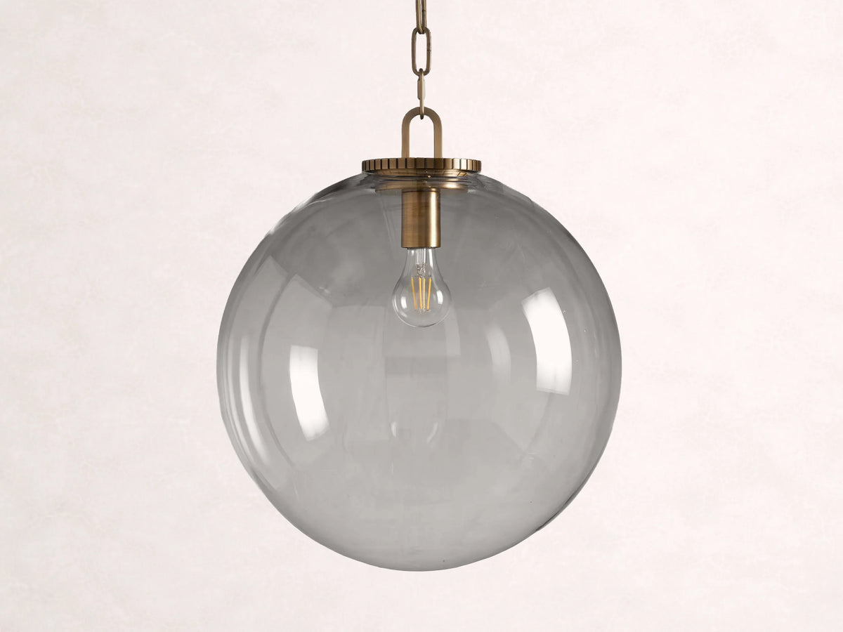 Wescott Globe Pendant with Chain
