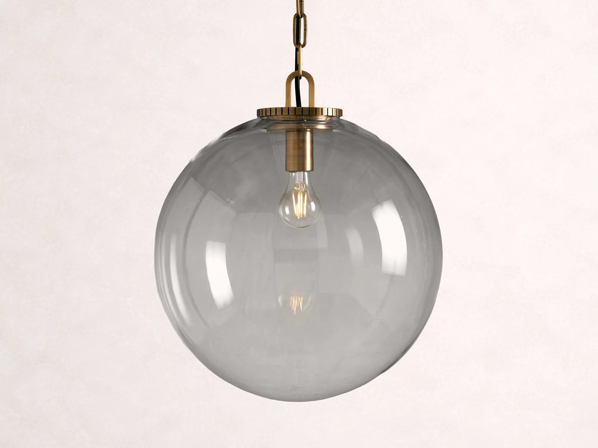 Wescott Globe Pendant with Chain