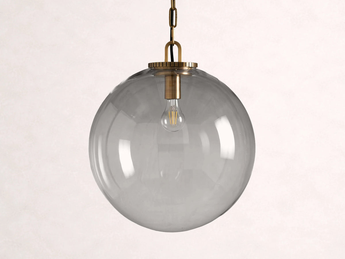Wescott Globe Pendant with Chain