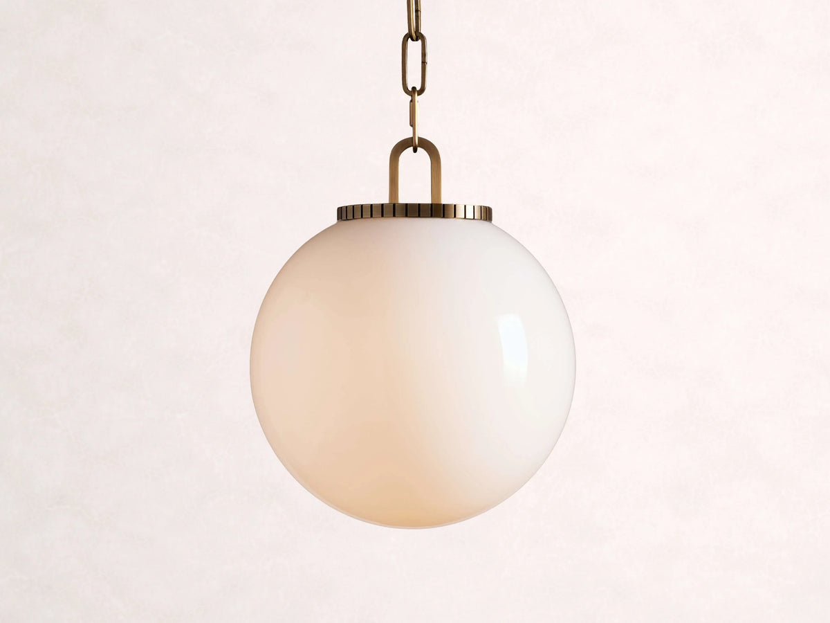 Wescott Globe Pendant with Chain