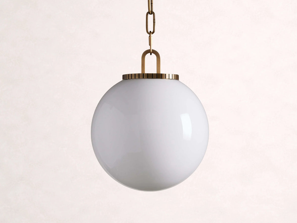 Wescott Globe Pendant with Chain