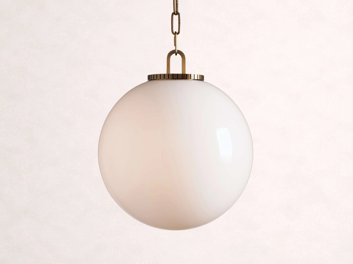 Wescott Globe Pendant with Chain
