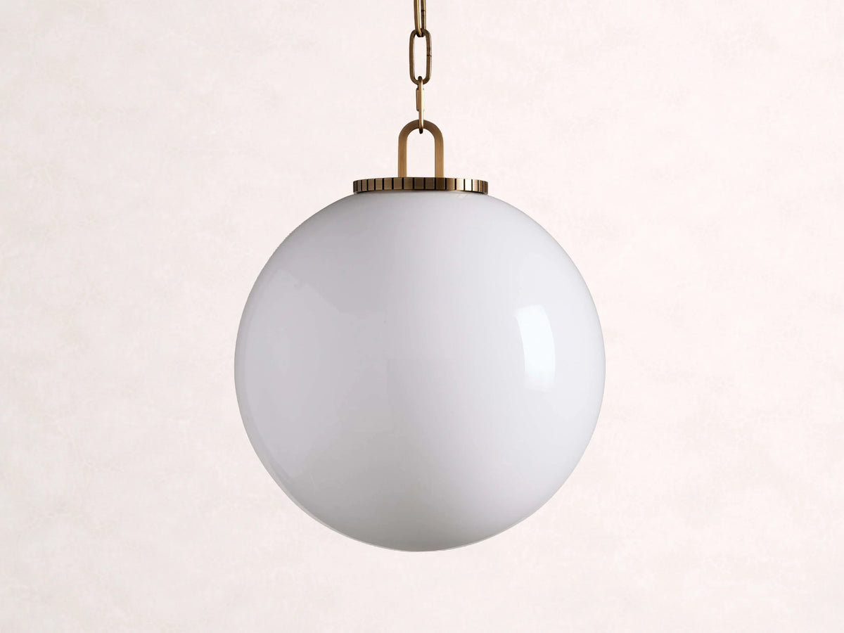 Wescott Globe Pendant with Chain