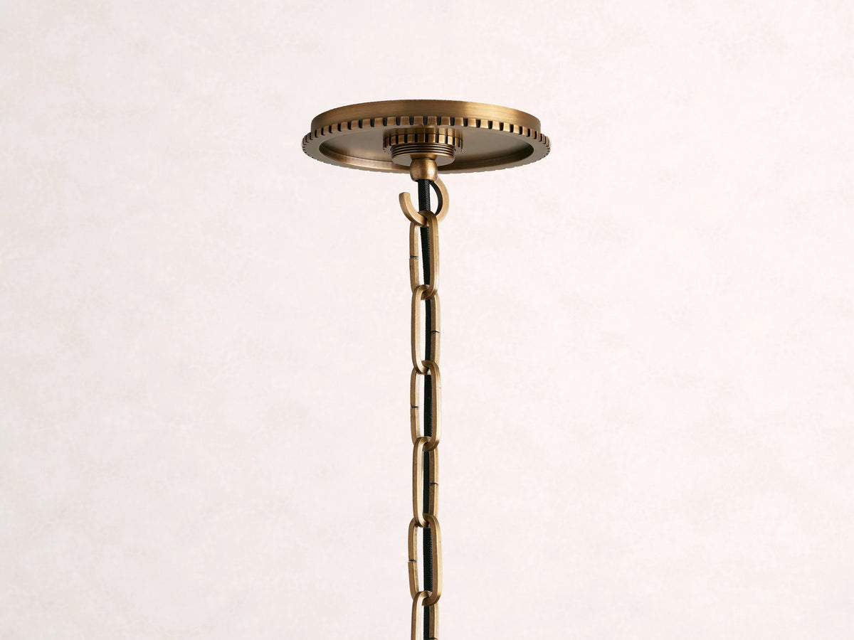 Wescott Globe Pendant with Chain