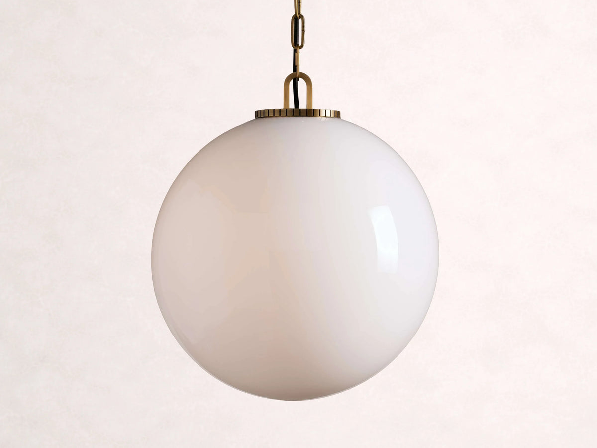 Wescott Globe Pendant with Chain