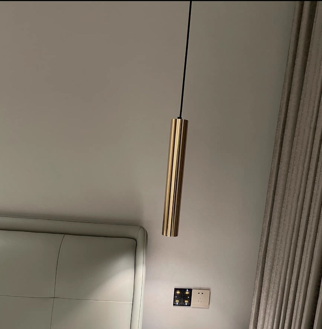 Scandinavian Gold Long Linear Chandelier Dining Pendant for Bar / Kitchen Island / Dining Room