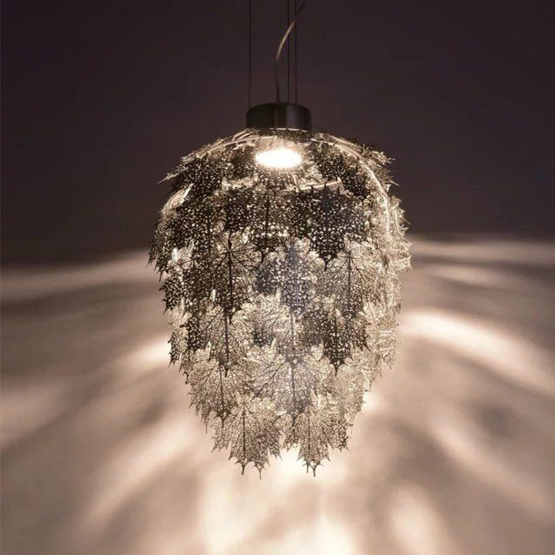 Post-Modern Art Maple Leaves Chandelier for Living / dining Room / study Room