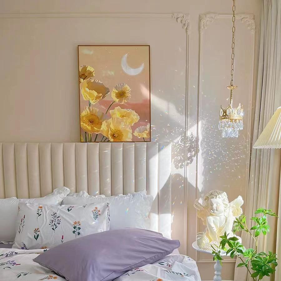 Designer Model Light Luxury Crown Crystal Pendant Chandelier for Bedside / foyer / dining Room