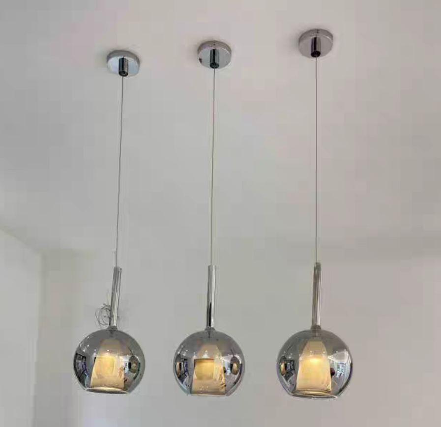 Nordic Bubble Glass Pendant Chandelier for Living Room / bedside / dining Room