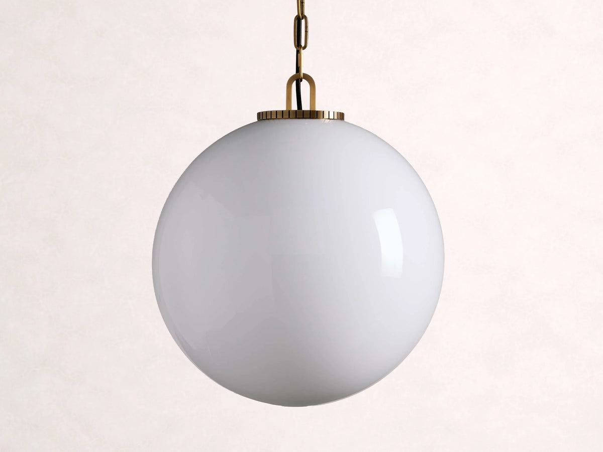 Wescott Globe Pendant with Chain