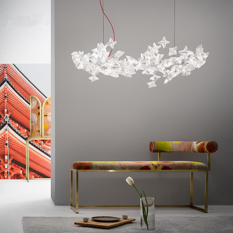 Italian Art Star Cluster Suspension Pendant Chandelier for Kitchen Island / living / dining Room