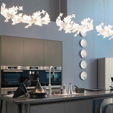 Italian Art Star Cluster Suspension Pendant Chandelier for Kitchen Island / living / dining Room