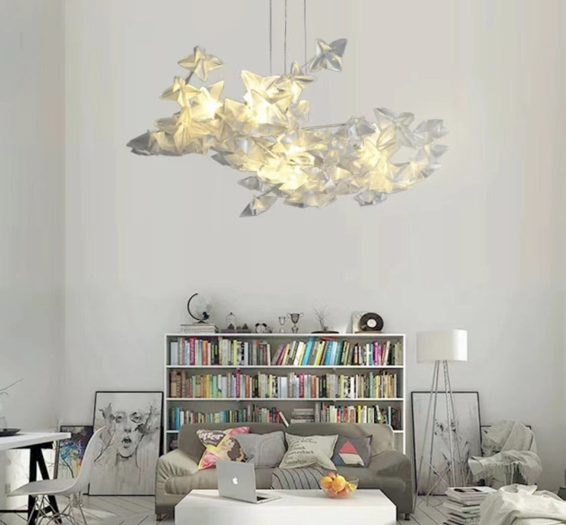 Italian Art Star Cluster Suspension Pendant Chandelier for Kitchen Island / living / dining Room