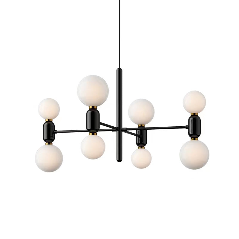 Designer Model Minimalist Multi-Bulb Combination Chandelier for Living / dining Room
