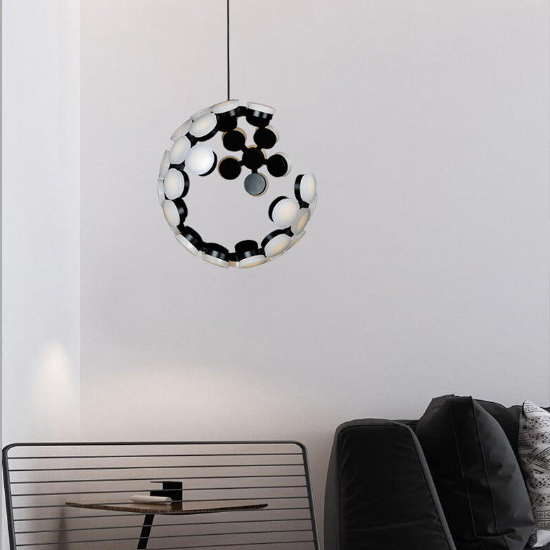 Designer Model Minimalist Irregular Sphere Art Pendant Chandelier for Living Room / home Office