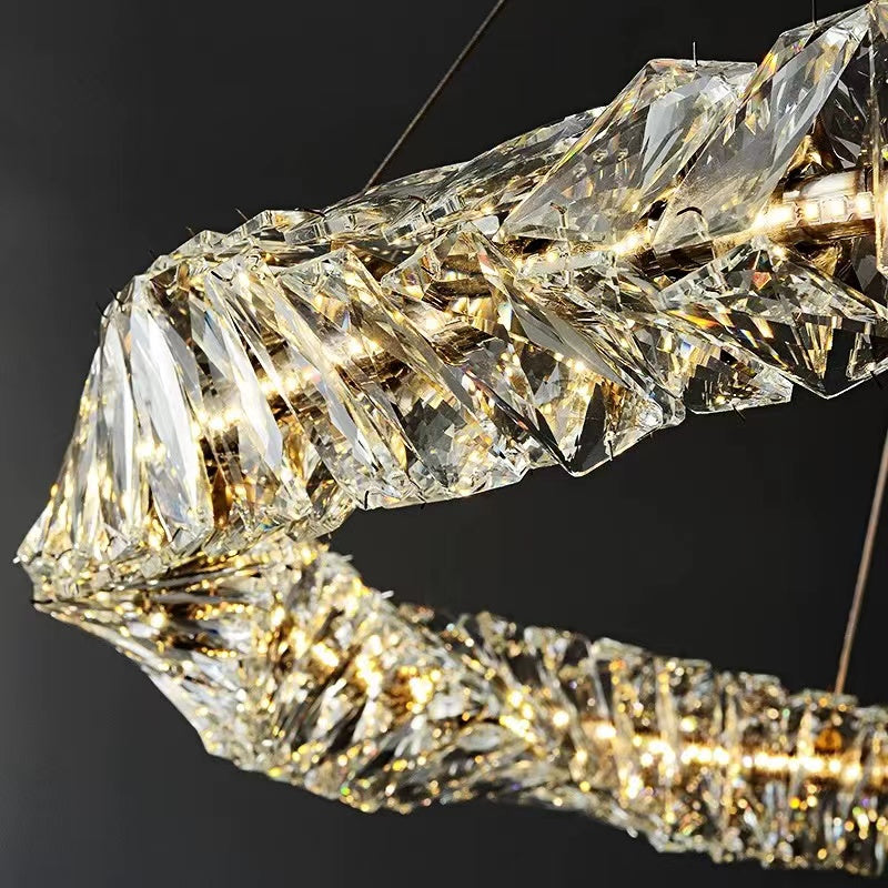 Post Modern Light Luxury Creative Crystal Chandelier for Living / dining Room