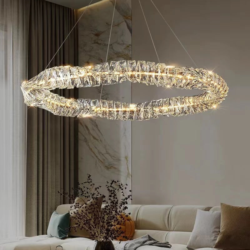 Post Modern Light Luxury Creative Crystal Chandelier for Living / dining Room