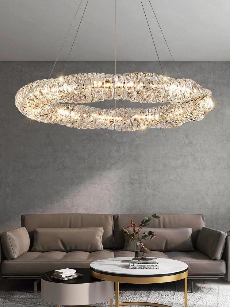 Post Modern Light Luxury Creative Crystal Chandelier for Living / dining Room