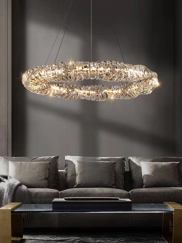 Post Modern Light Luxury Creative Crystal Chandelier for Living / dining Room