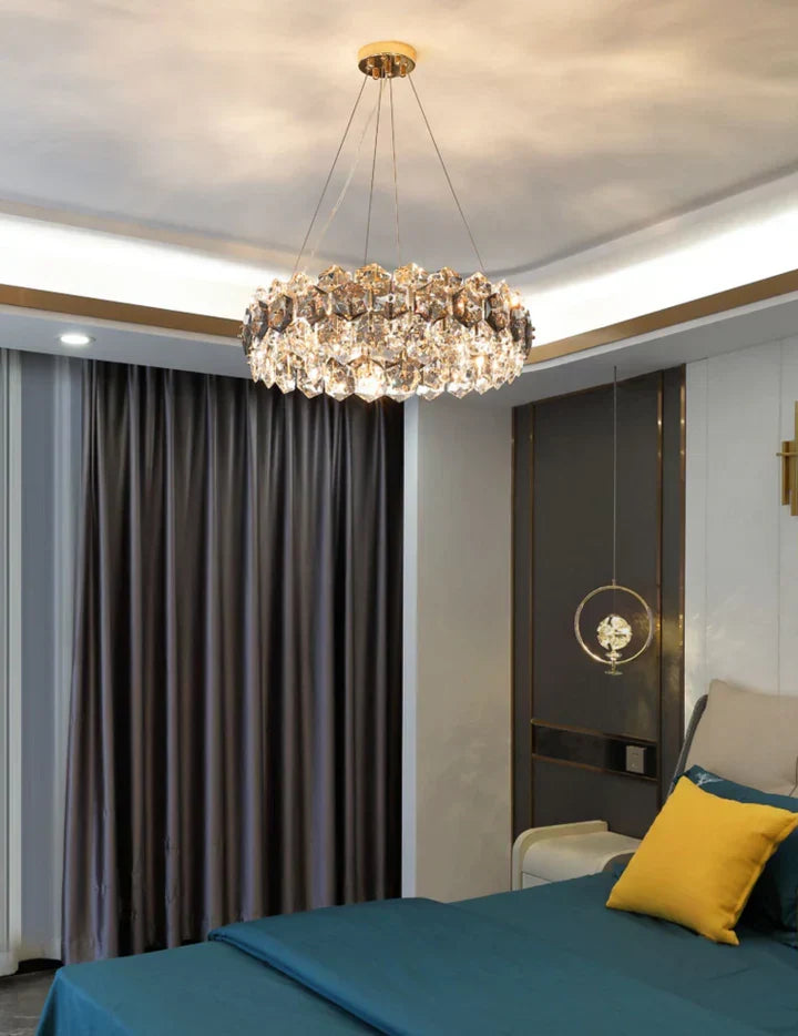 Light Luxury Flower Petal Chandelier Suit for Living / dining Room / Bedroom