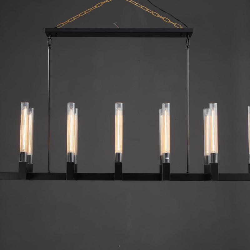 Cannel Linear Chandelier 54''66"