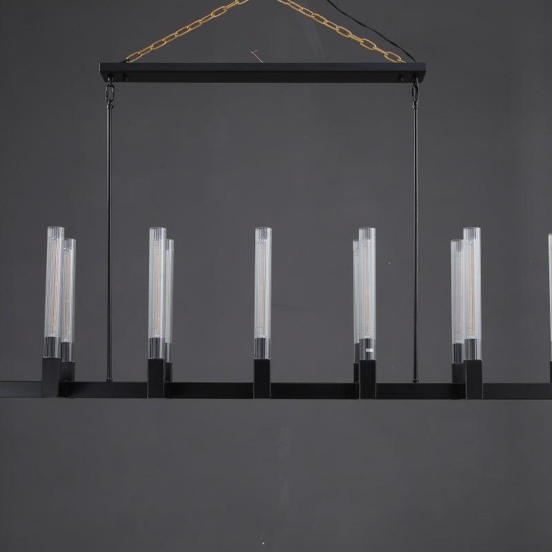 Cannel Linear Chandelier 54''66"