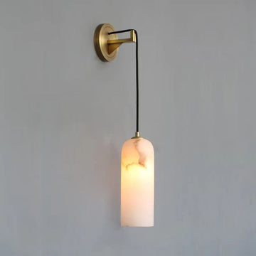 Modern Alabaster Wall Sconce, Wall Lamp For Living Room,Bedroom