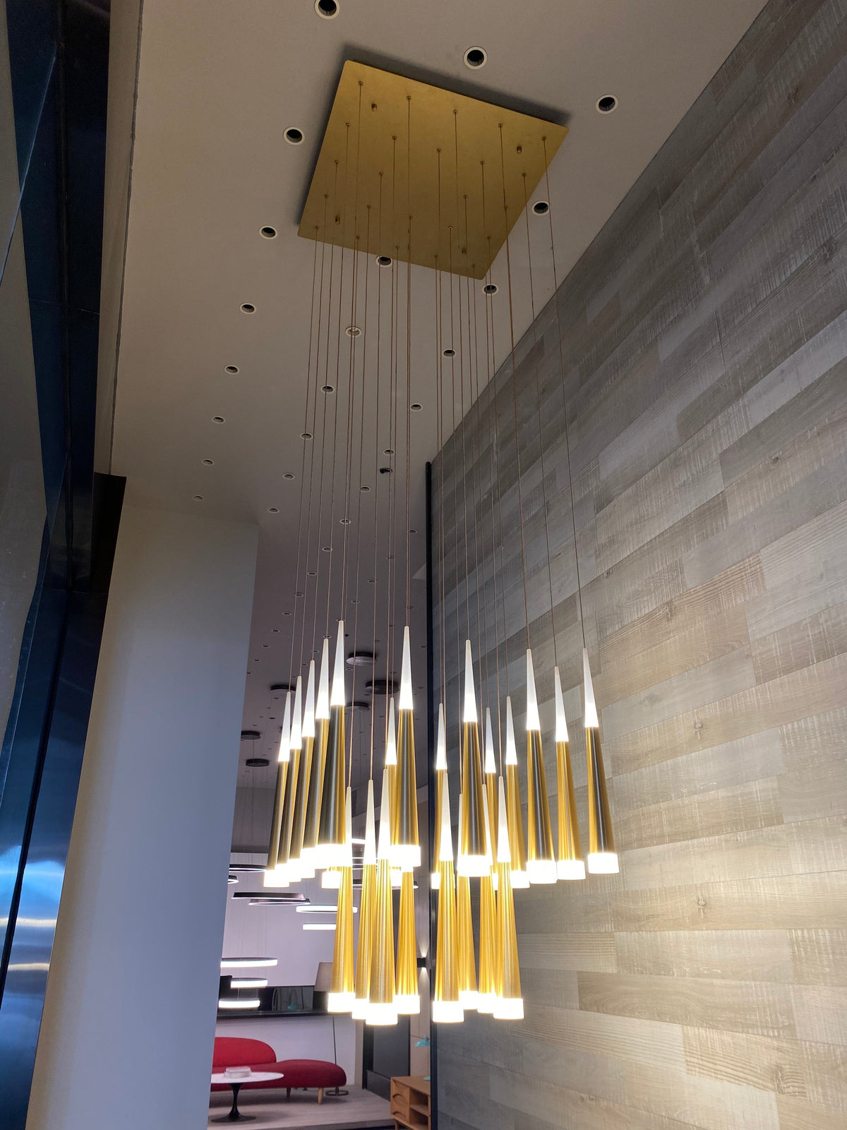 Minimal Modern Pendant Light for Staircase / living Room