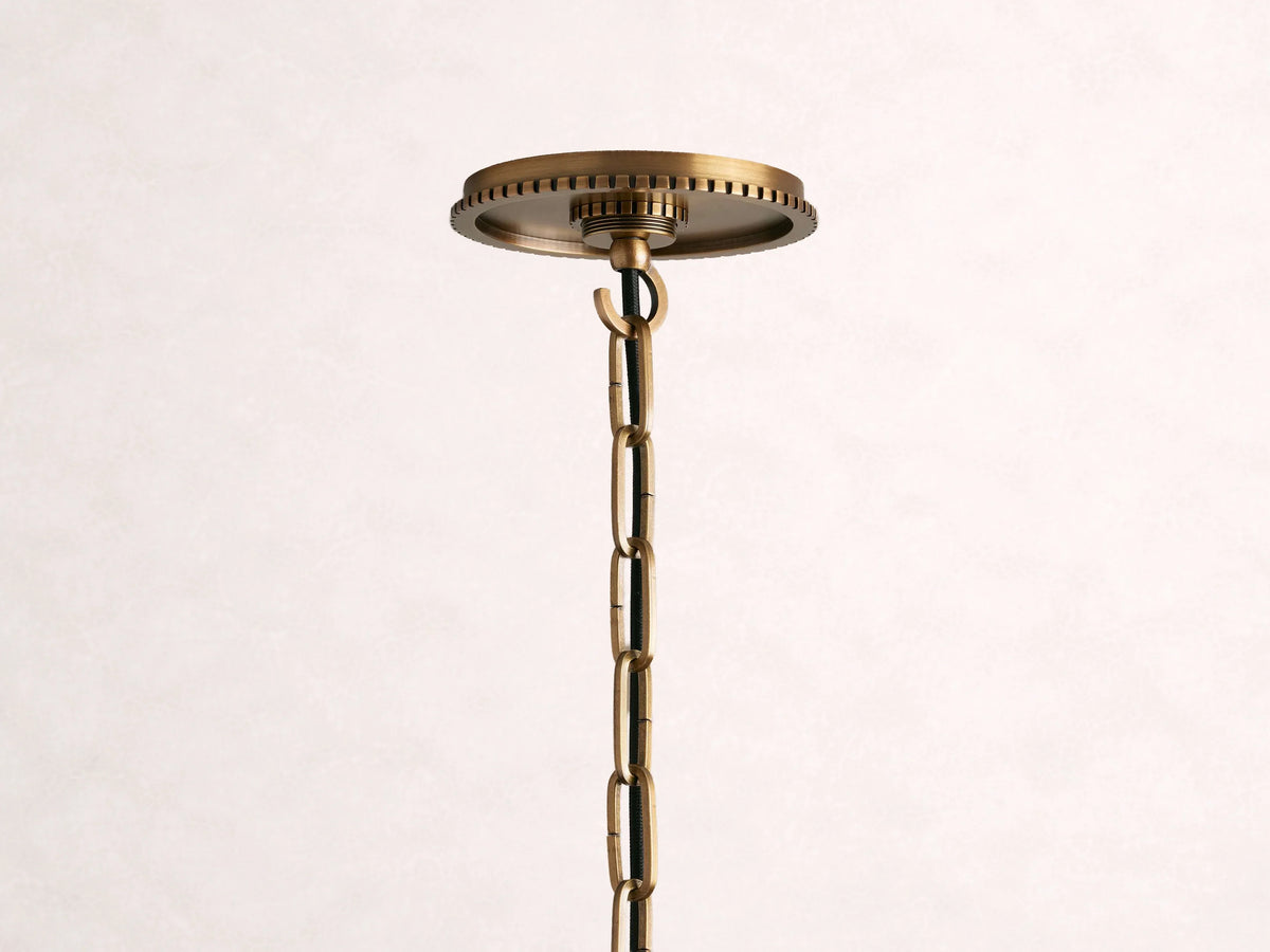 Wescott Globe Pendant with Chain