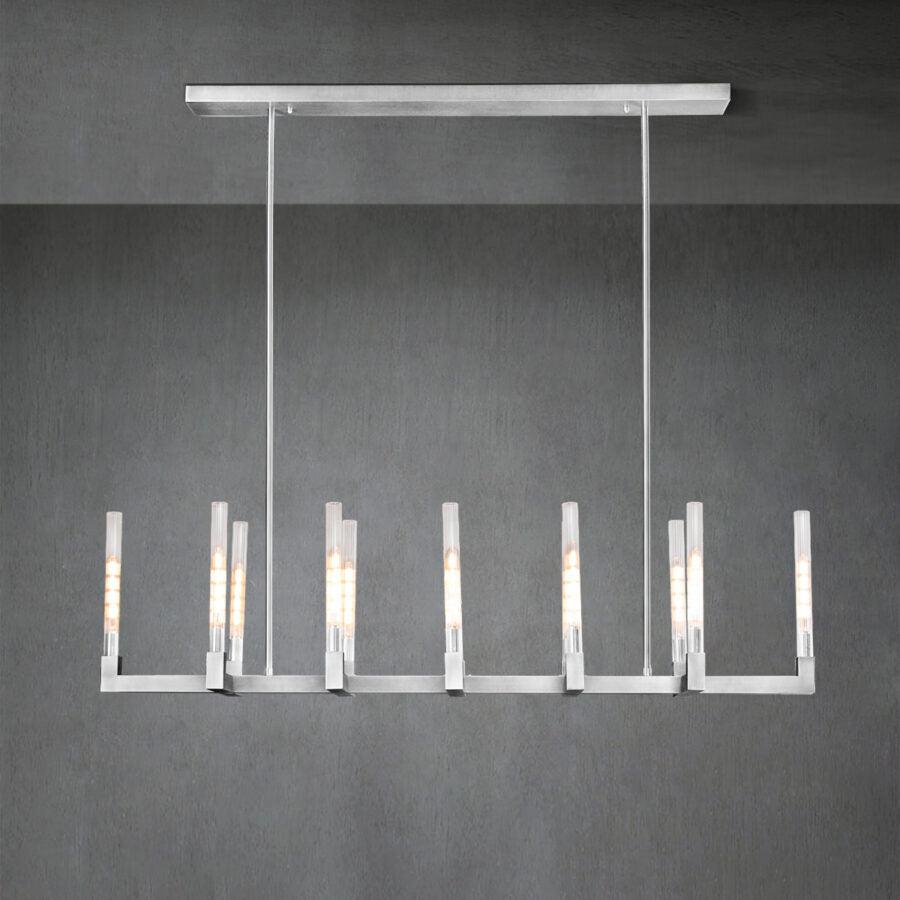 Cannel Linear Chandelier 54''66"