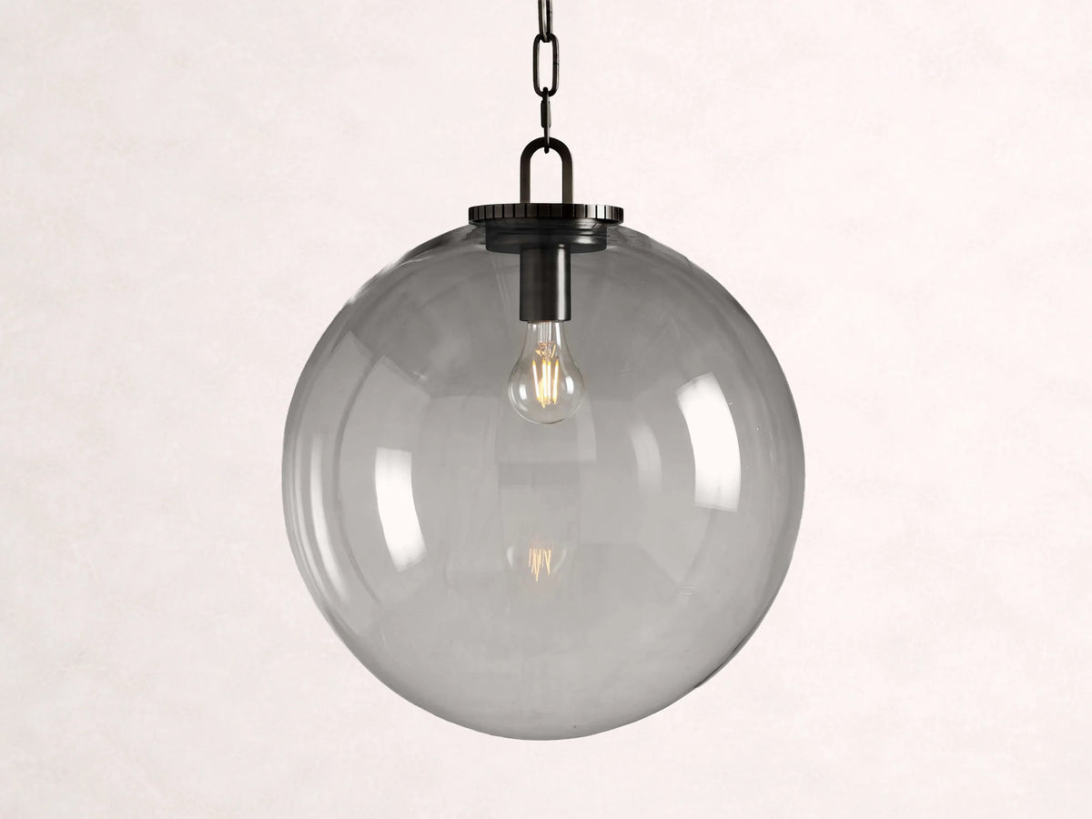 Wescott Globe Pendant with Chain