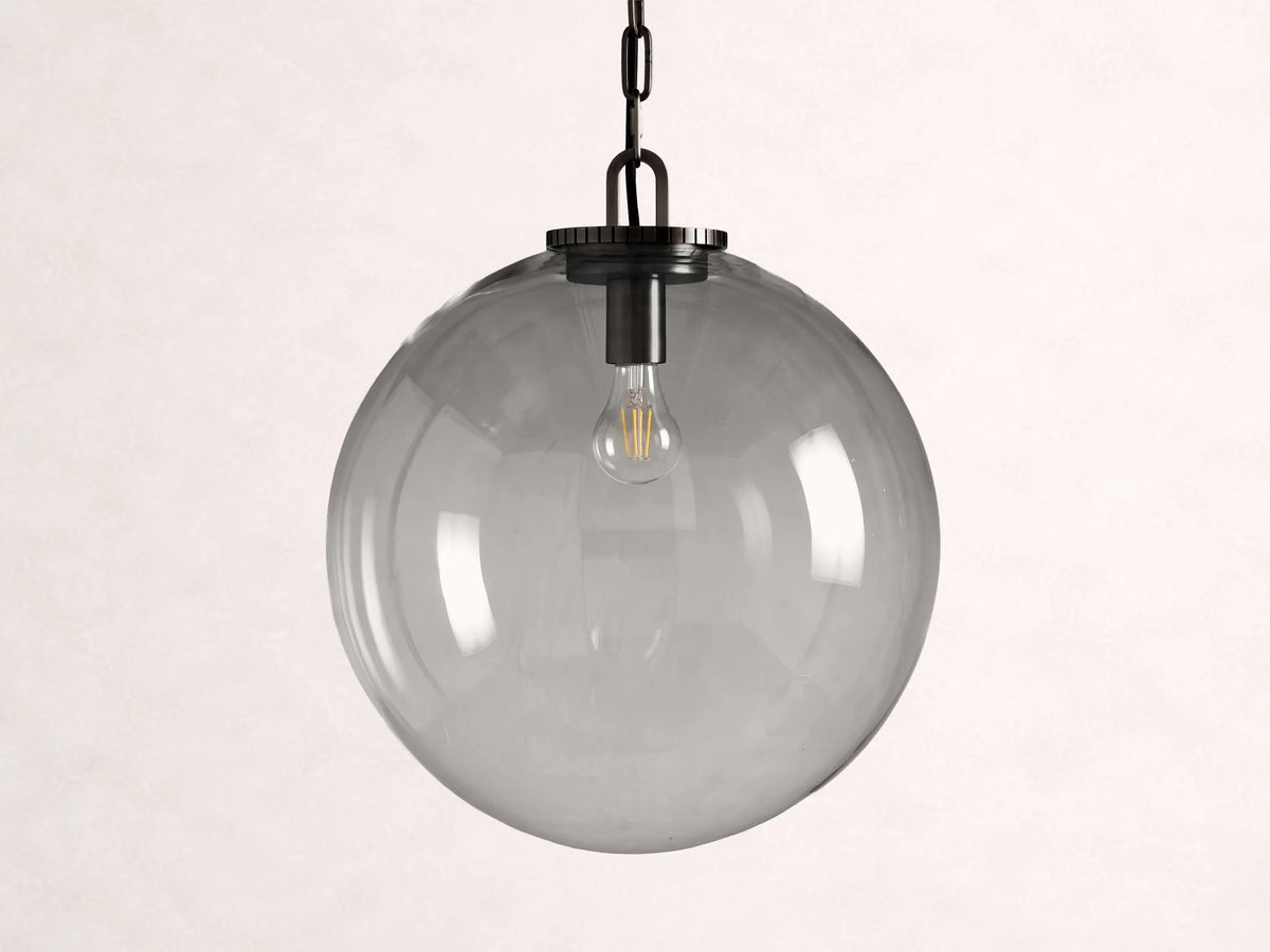 Wescott Globe Pendant with Chain