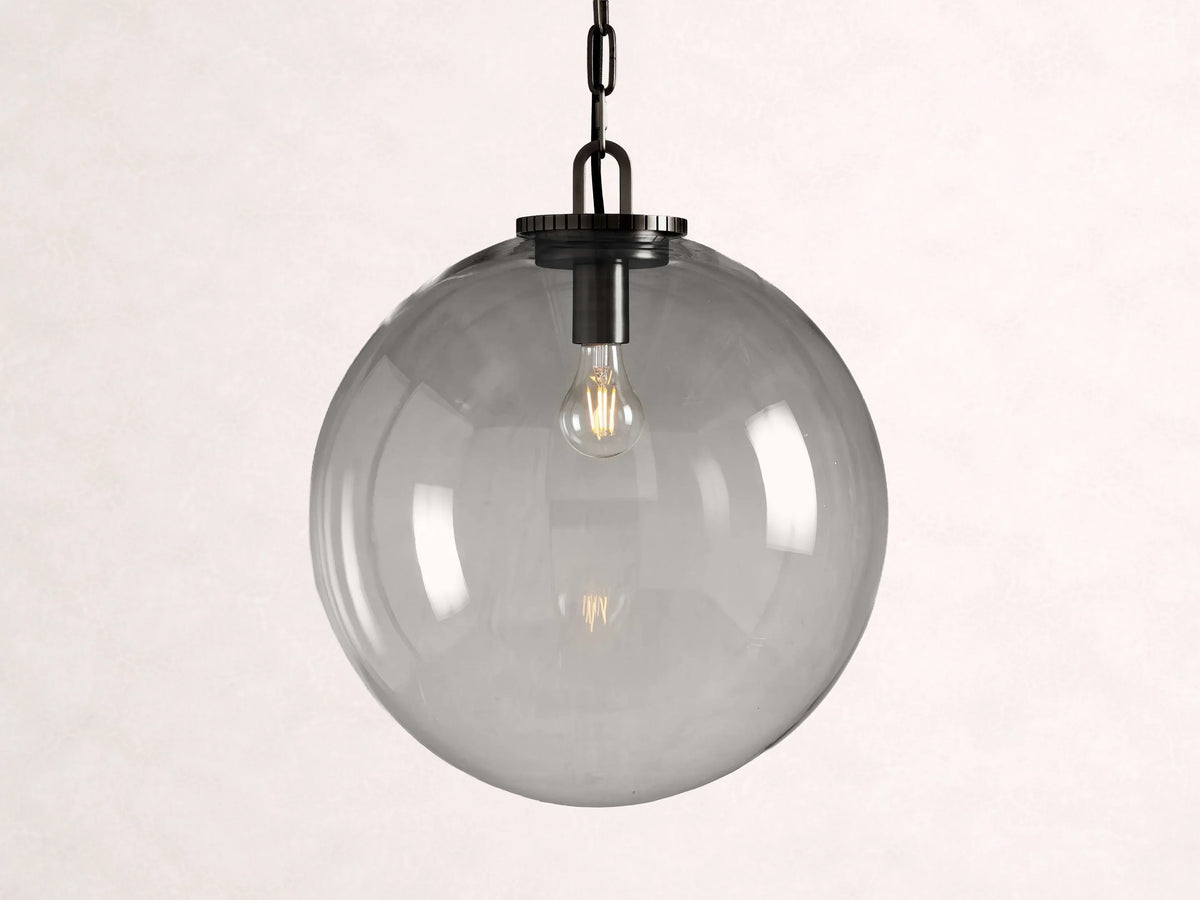 Wescott Globe Pendant with Chain