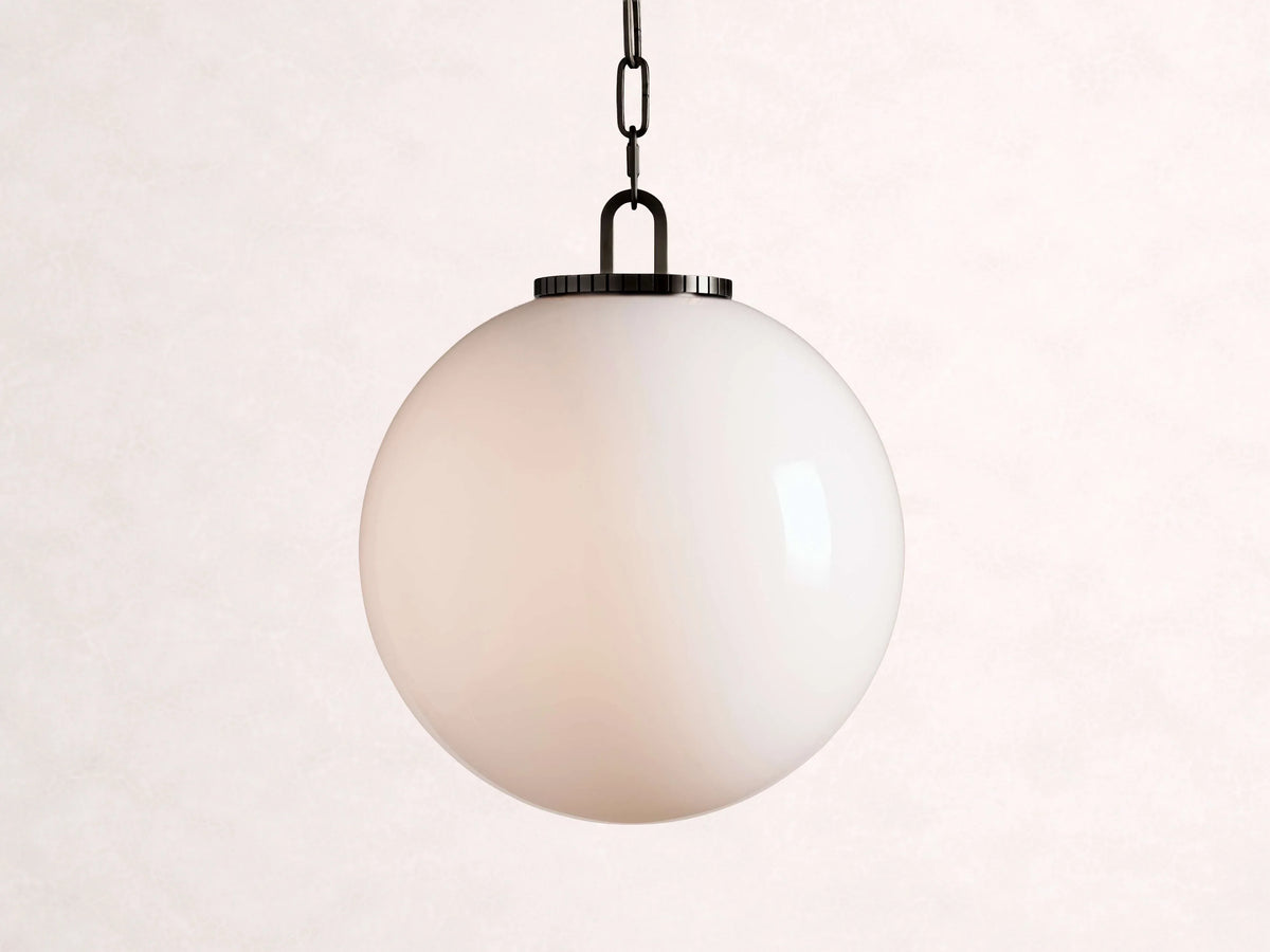 Wescott Globe Pendant with Chain