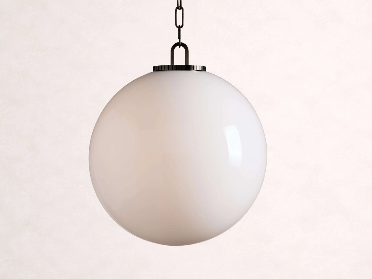 Wescott Globe Pendant with Chain
