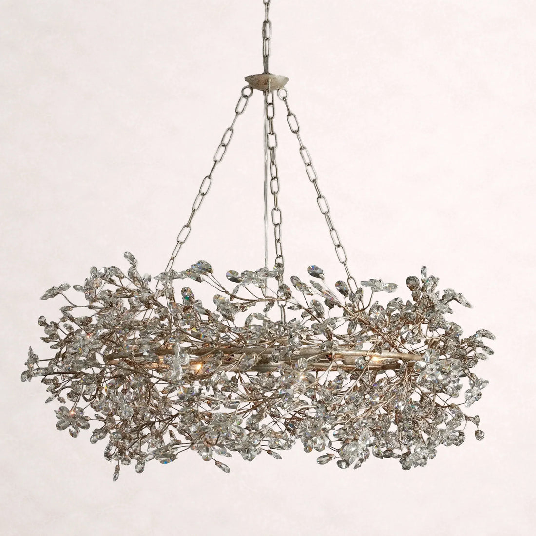 Fiore Crown Chandelier 39"