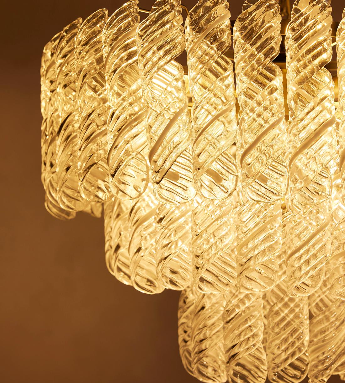 Elodie Glass Chandelier 28-Inchw