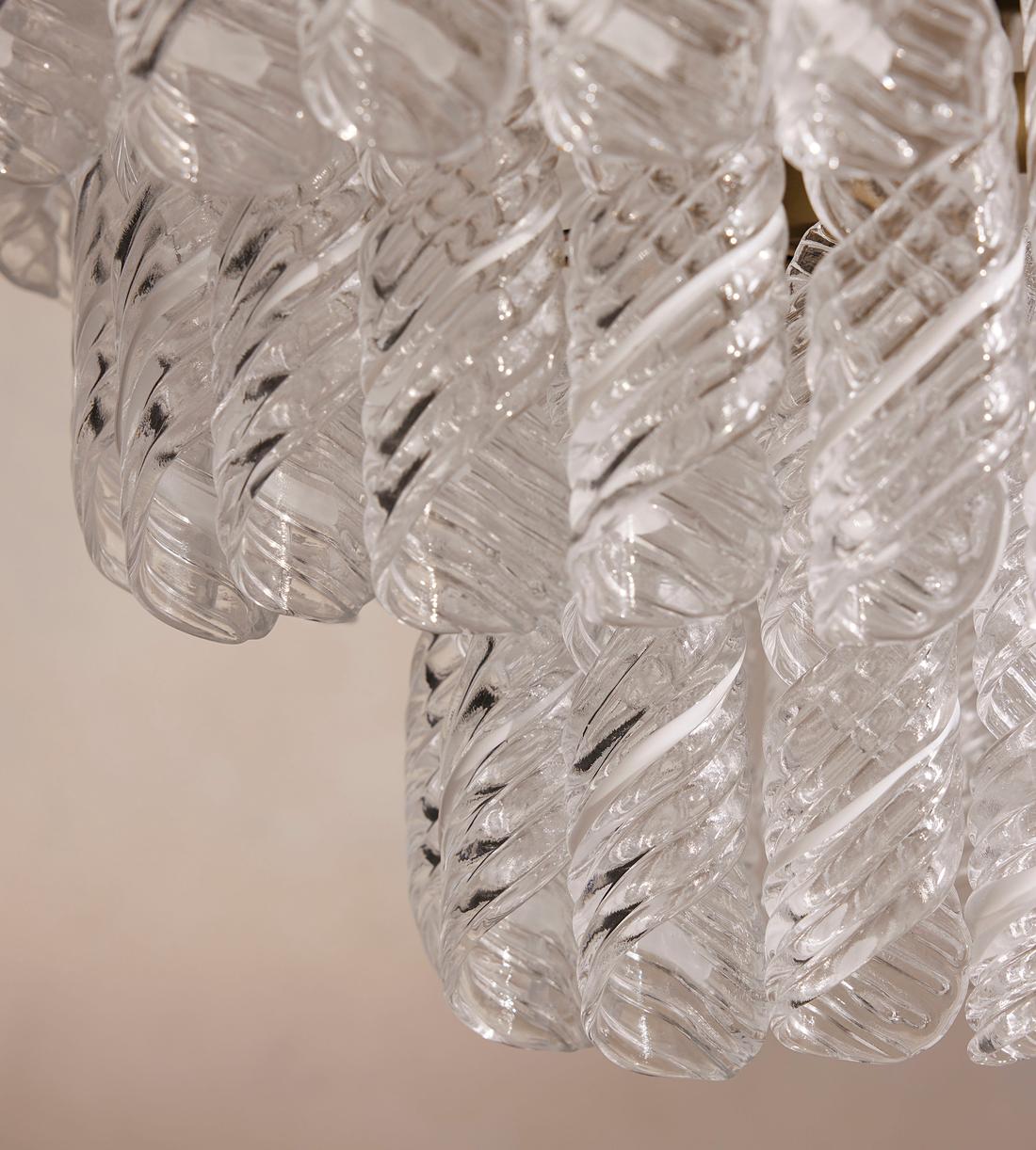 Elodie Glass Chandelier 28-Inchw