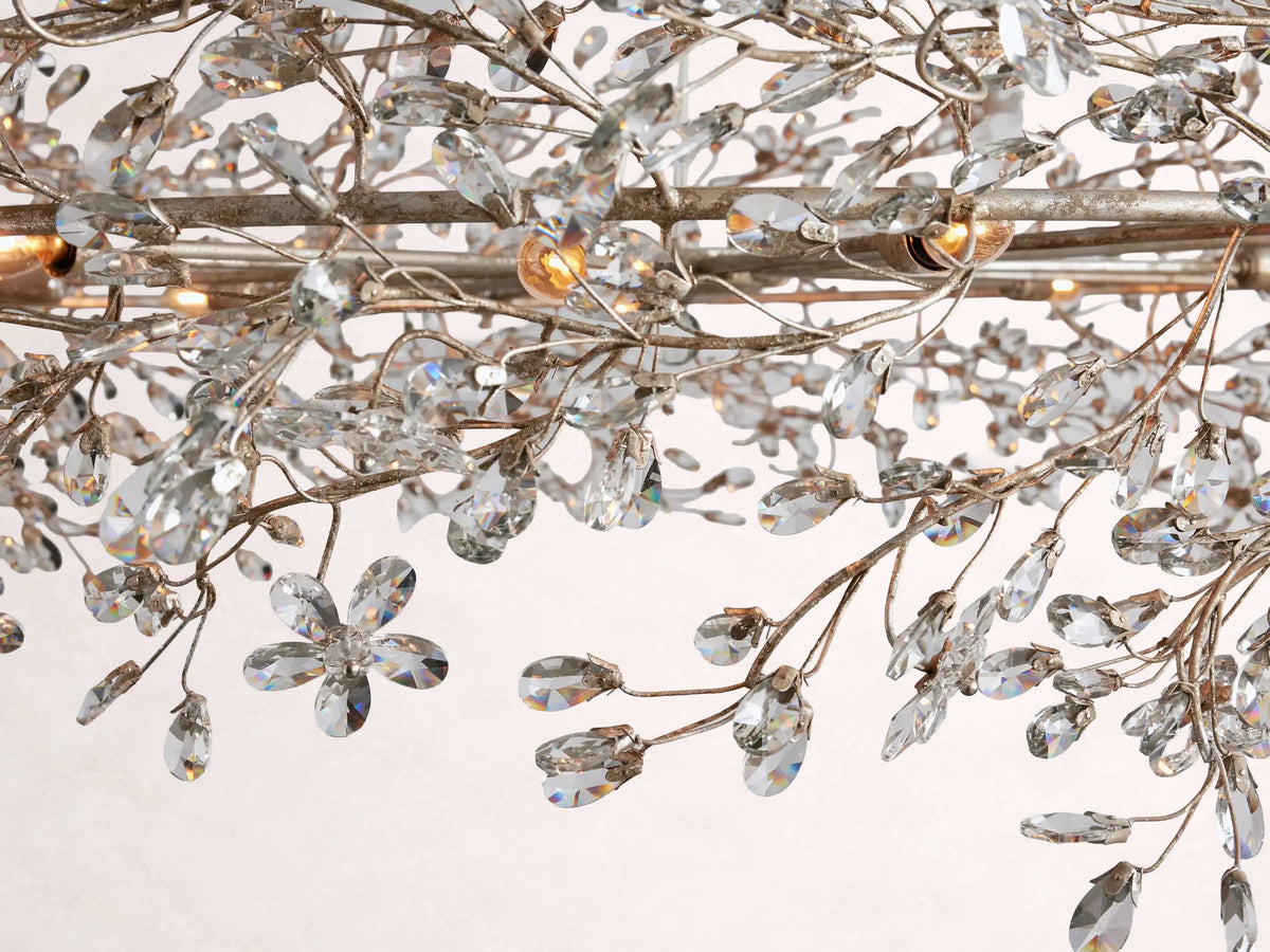 Fiore Crown Chandelier 39"
