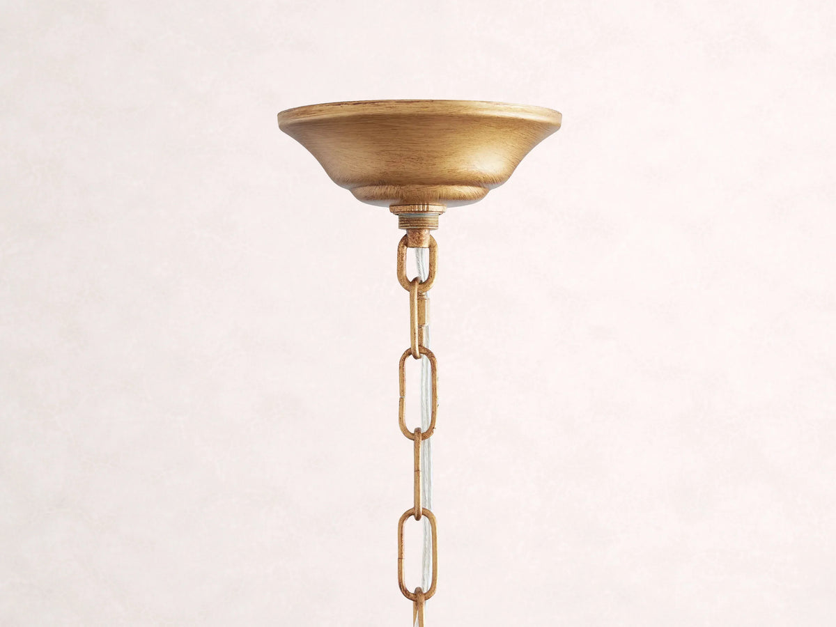 Fiore Crown Chandelier 39"