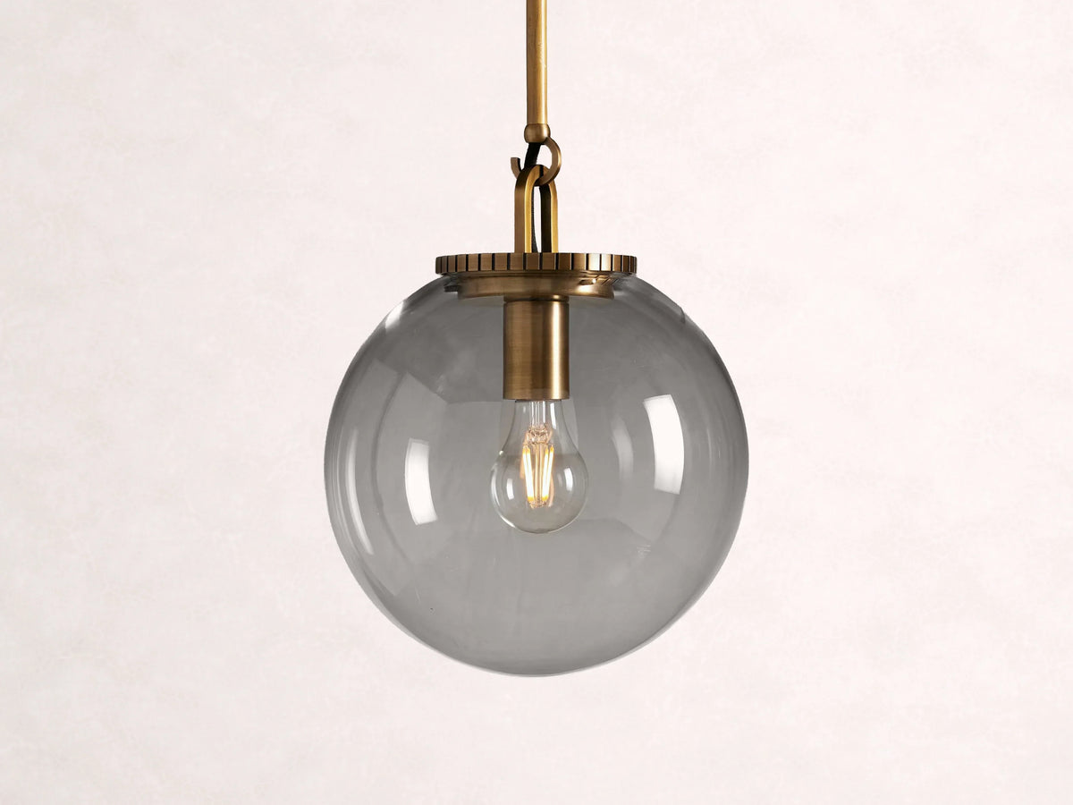 Wescott Globe Pendant with Rod
