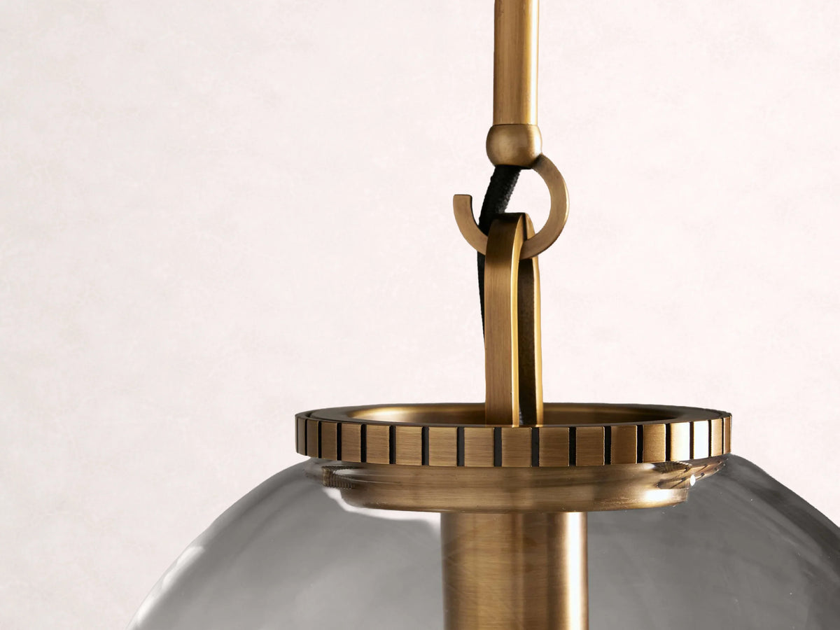Wescott Globe Pendant with Rod