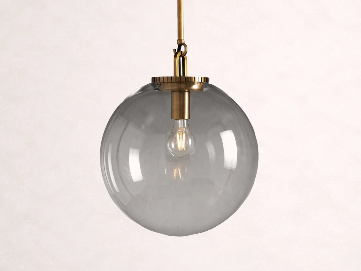 Wescott Globe Pendant with Rod
