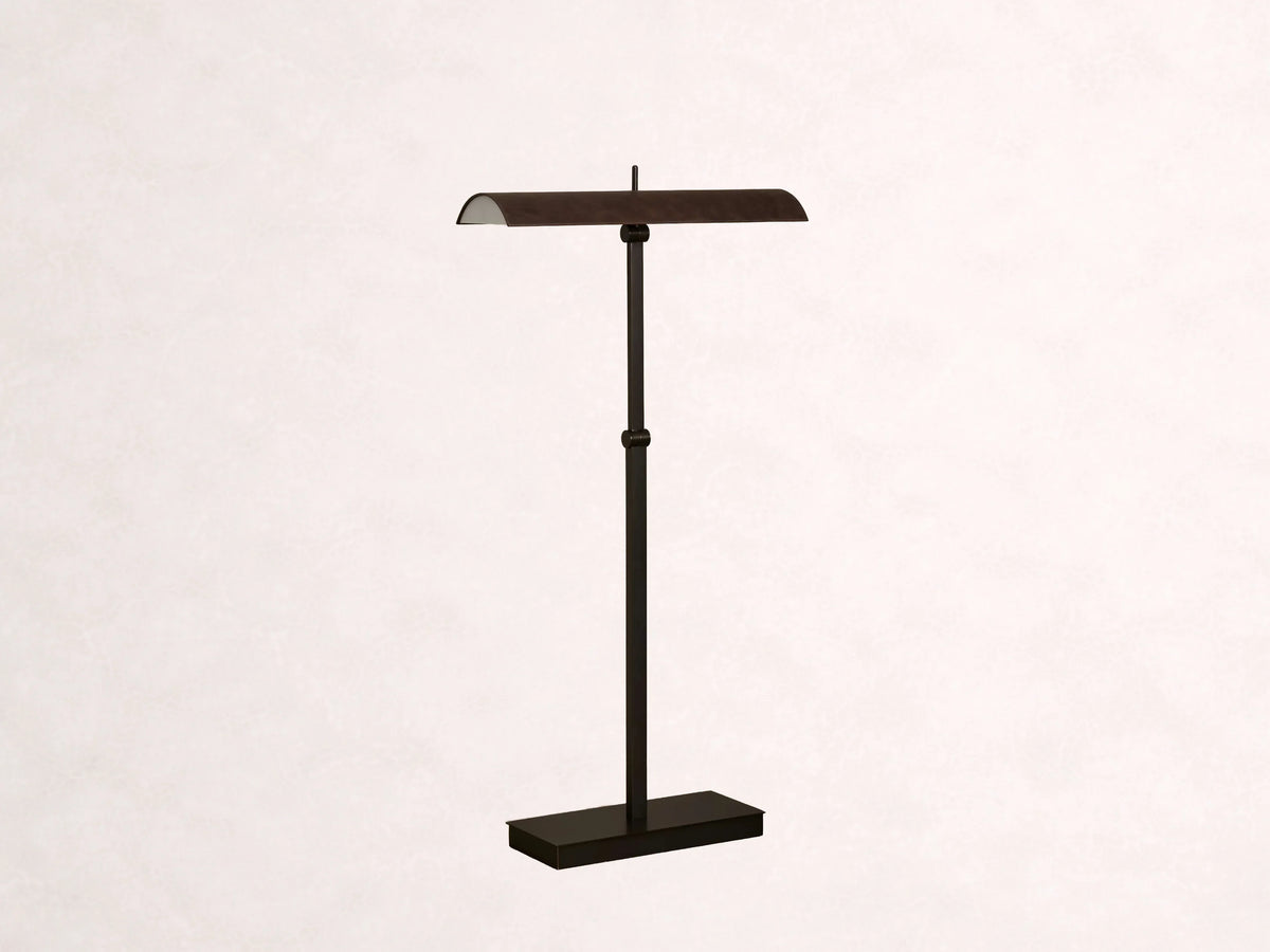 Abel Leather Floor Lamp